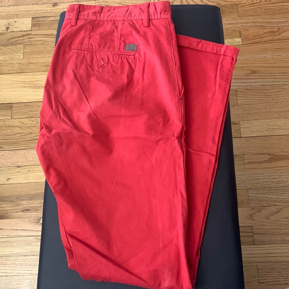 Red Zara Khakis
